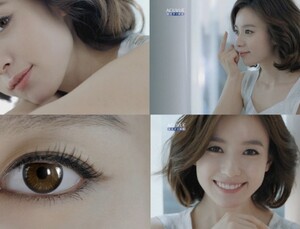 한효주, 원데이 아큐브 디파인 모델 재발탁