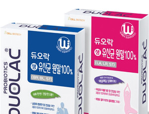 [신제품] 쎌바이오텍, 듀오락 생유산균 원말 100% 2종 출시 外