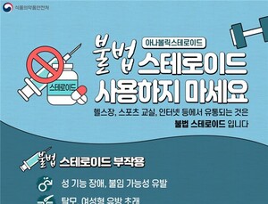 ‘불법 스테로이드’ 사용 시 탈모·고환 축소 등 심각한 부작용 남을 수도