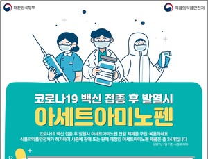 코로나 백신 접종 후 복용…'아세트아미노펜' 공급 원활