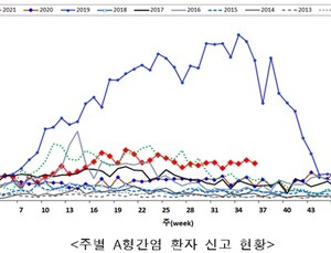 'A형간염' 4690명 신고, 2011년 이후 최다…30~40대 전체 70%