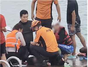 “몸이 먼저 움직여”…익수객 구한 부부